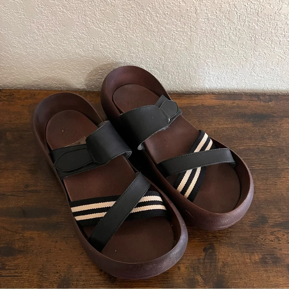 REGETTACANOE Mens Japanese Sandal